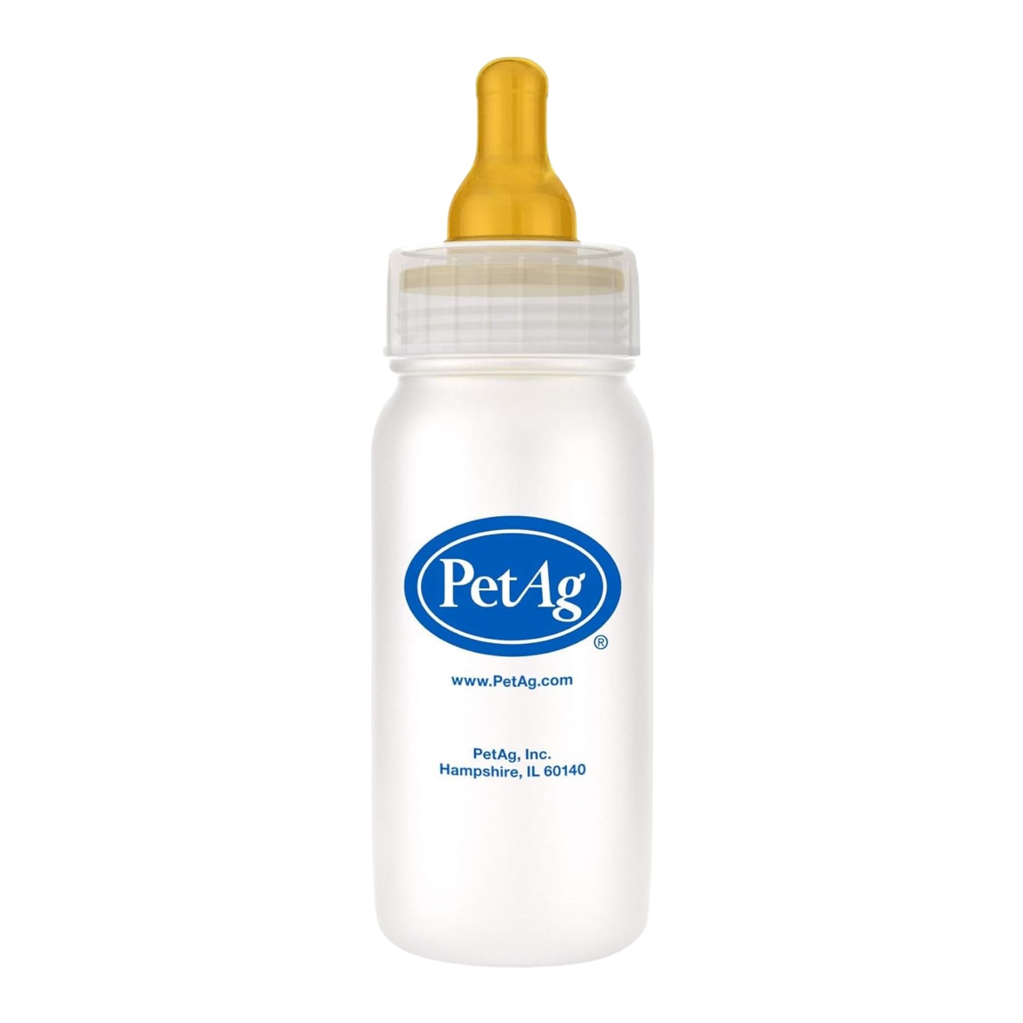 Pet-Ag Nurser Bottle - 4 oz - Promotes the Natural Feeding of Liquids - Designed for Larger Animals - Durable & Easy to Clean