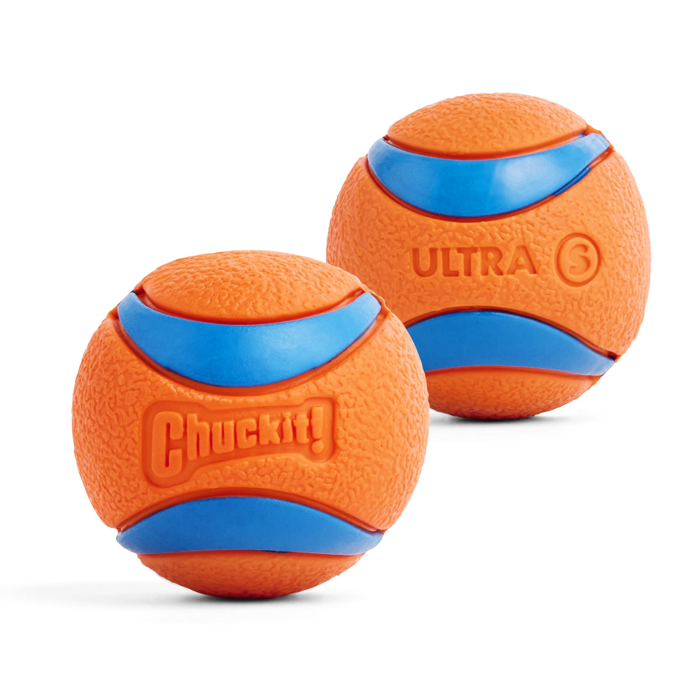 Chuckit! Ultra Ball Dog Toy, Balls for Dogs to Fetch, Durable Rubber, Small 2-inch, Pack of 2, Ultra, Small (2 Pack)