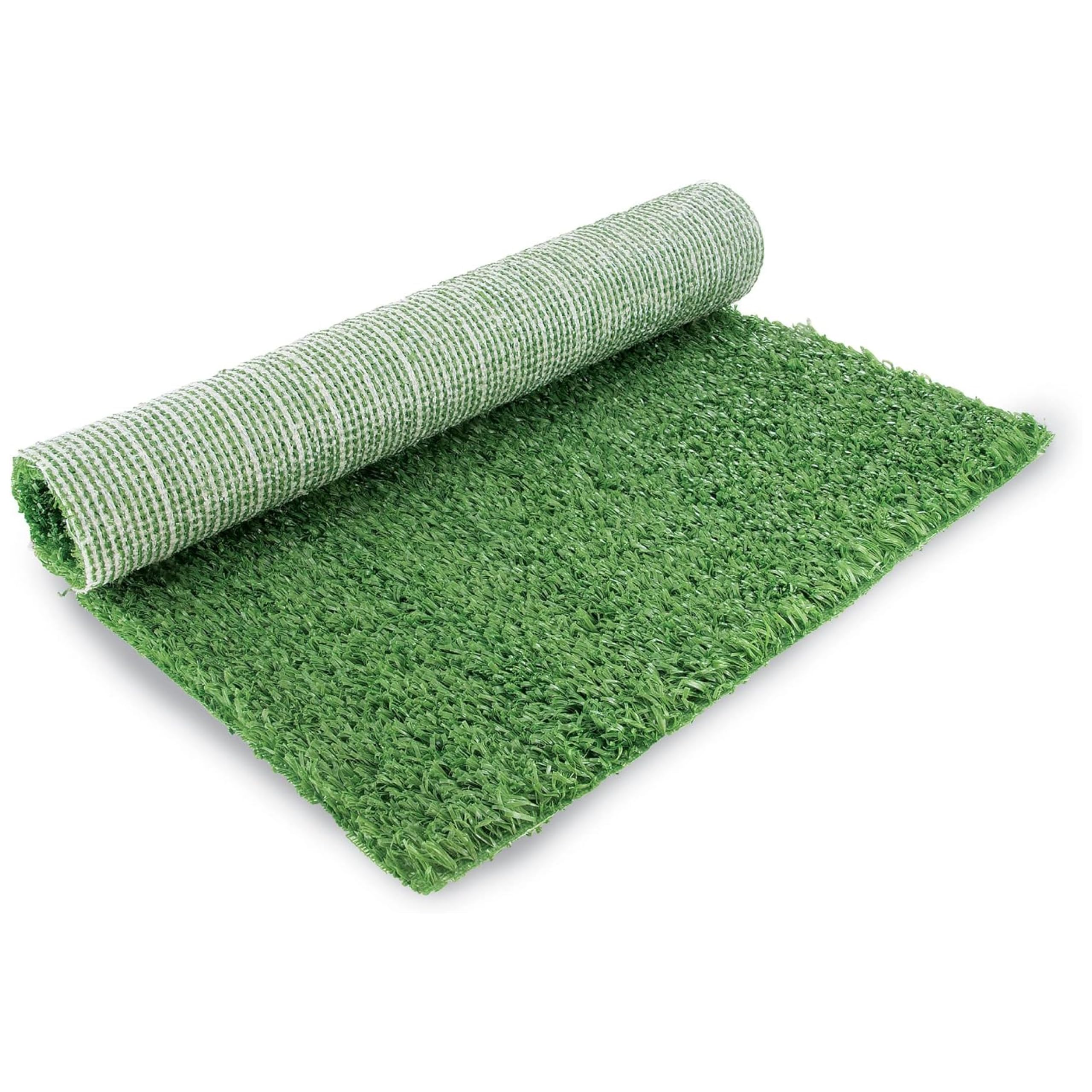 PetSafe Pet Loo Replacement Grass - Feels & Looks Like Real Grass - Drains Urine Quickly - Easy to Clean - Indoor Dog Potty Pad - Medium, Medium (Pack of 1)
