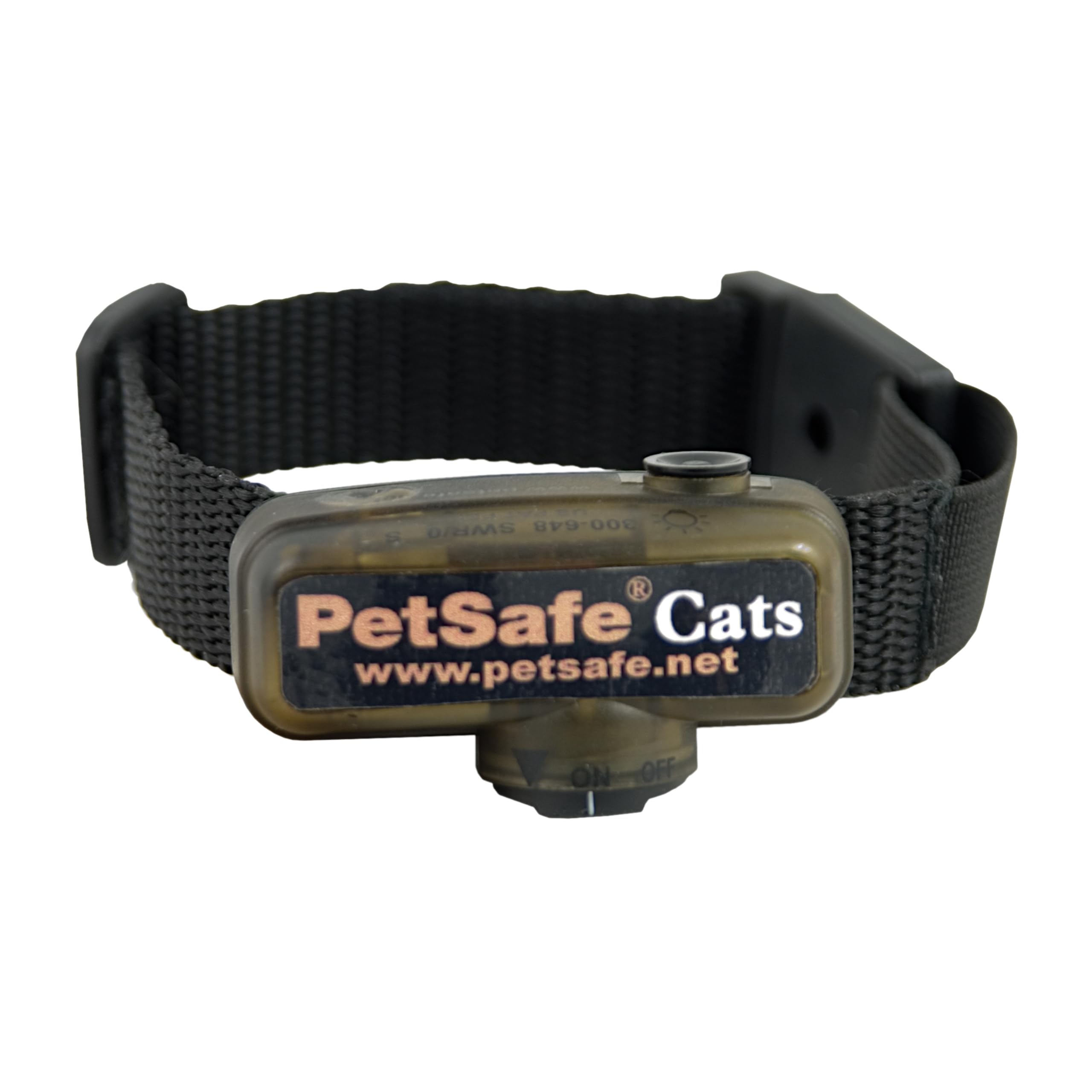 PetSafe In-Ground Fence Receiver Collar for Cats - Waterproof & Battery-Operated Adjustable Invisible Perimeter Training Collar - for Cats Older Than 6 Months, Weighing Over 6 lbs, Receiver Collar Only