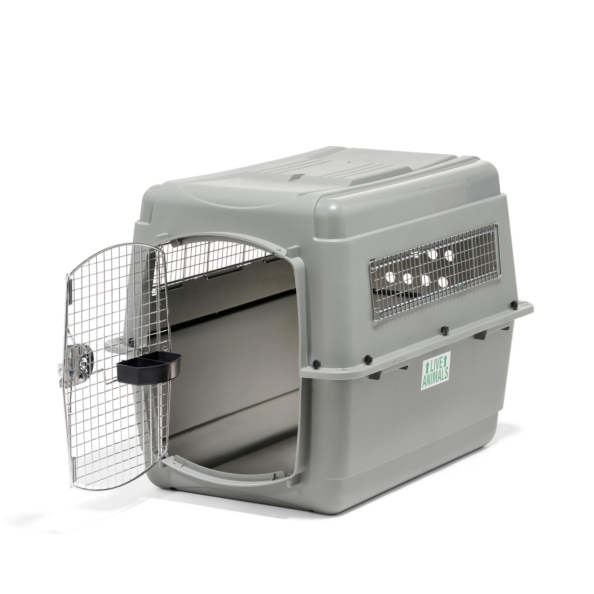 Petmate Sky Kennel - For Air and Travel, Airline Compliant Dog Crate for Pets 50-70 lbs, Heavy Duty Dog Kennel, Made in the USA- 36 Inches, 36 Inch, Kennel Only