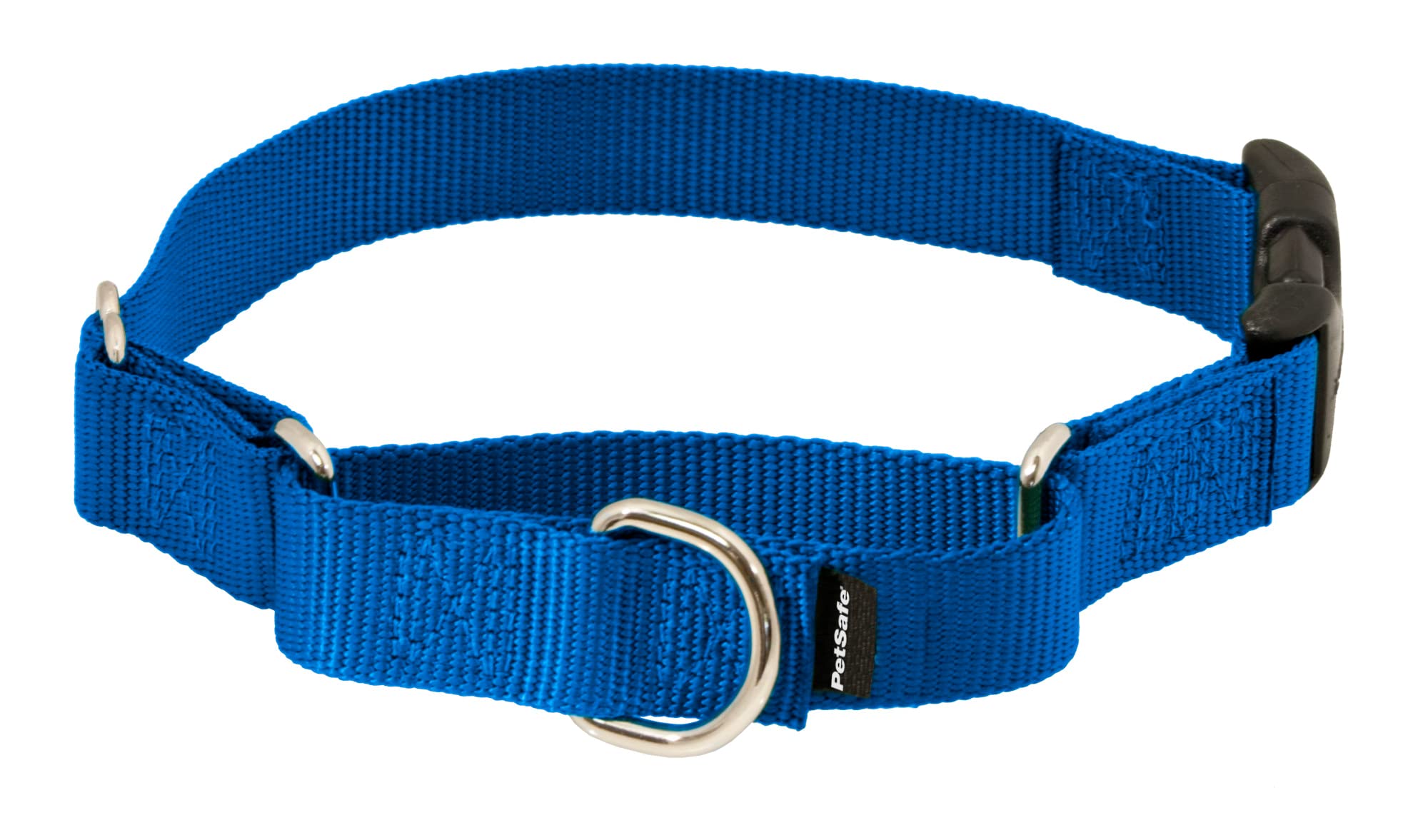 PetSafe Adjustable Martingale Collar - Improves Leash Manners - Escape Prevention - Gentle Behavior Training - Durable Nylon - Alternative to Choke Collar - Petite 3/8