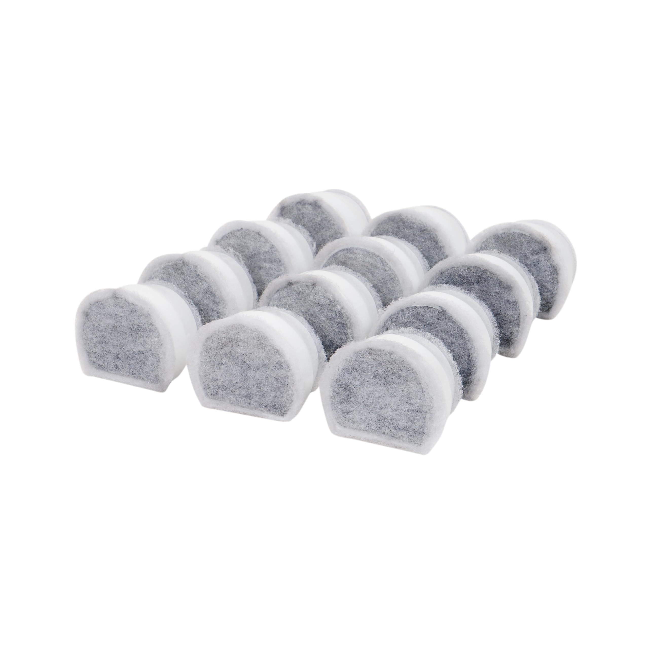 PetSafe Drinkwell Avalon & Pagoda Fountain Activated Carbon Filters - Better Hydration Choice - Long-Lasting Purity - Odor-Free Drinking - Universal Filter Replacement - 12 Pack, Pack of 12, Carbon Filters