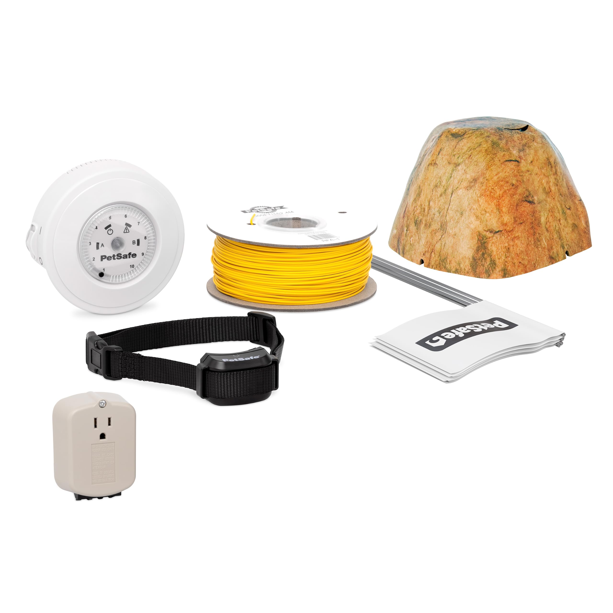 PetSafe YardMax Rechargeable In-Ground Fence Ultimate Barrier Kit w/Pawz Away Indoor Barrier