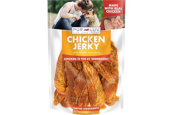 Pur Luv Chicken Jerky Dog Treats