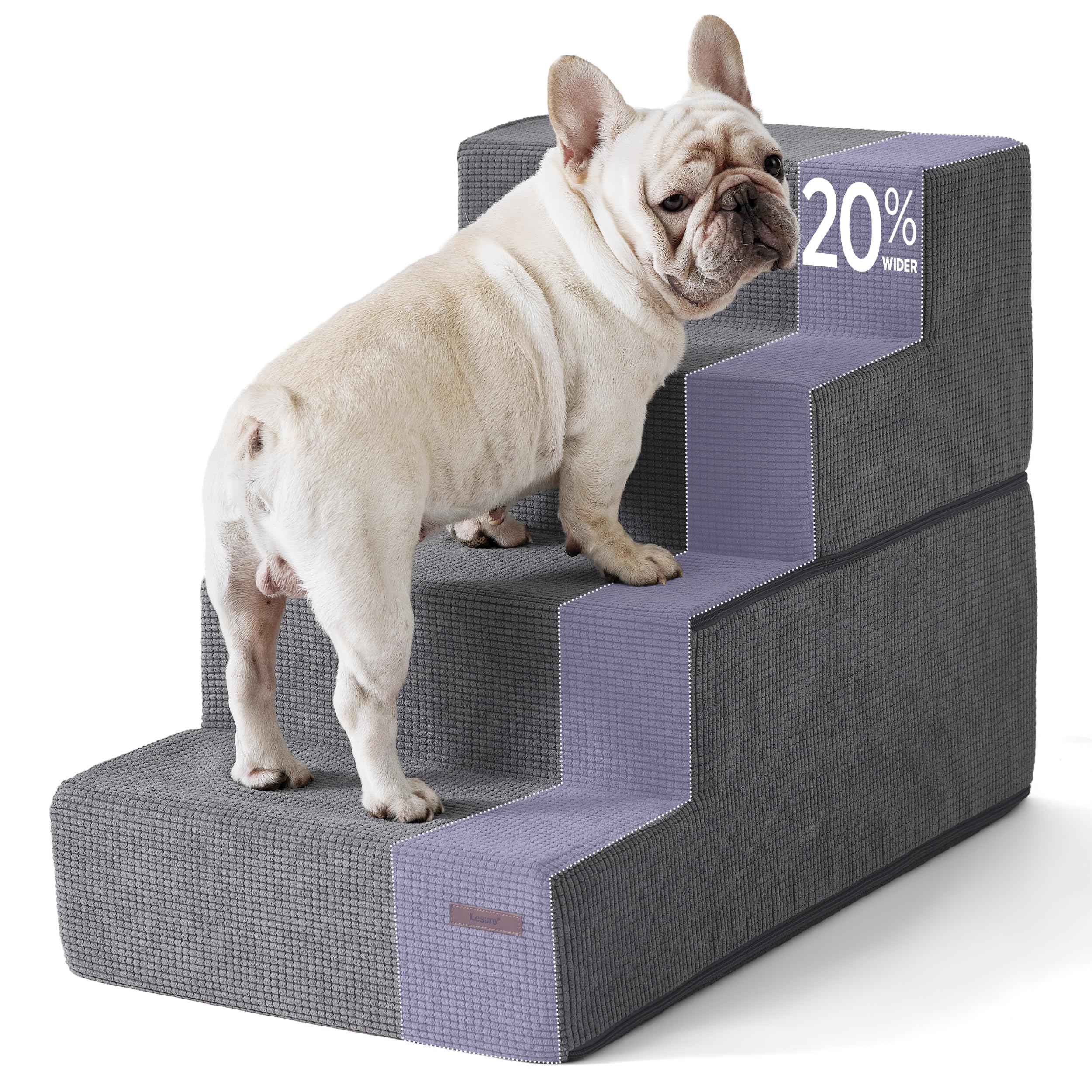 Lesure Dog Stairs for High Bed 22