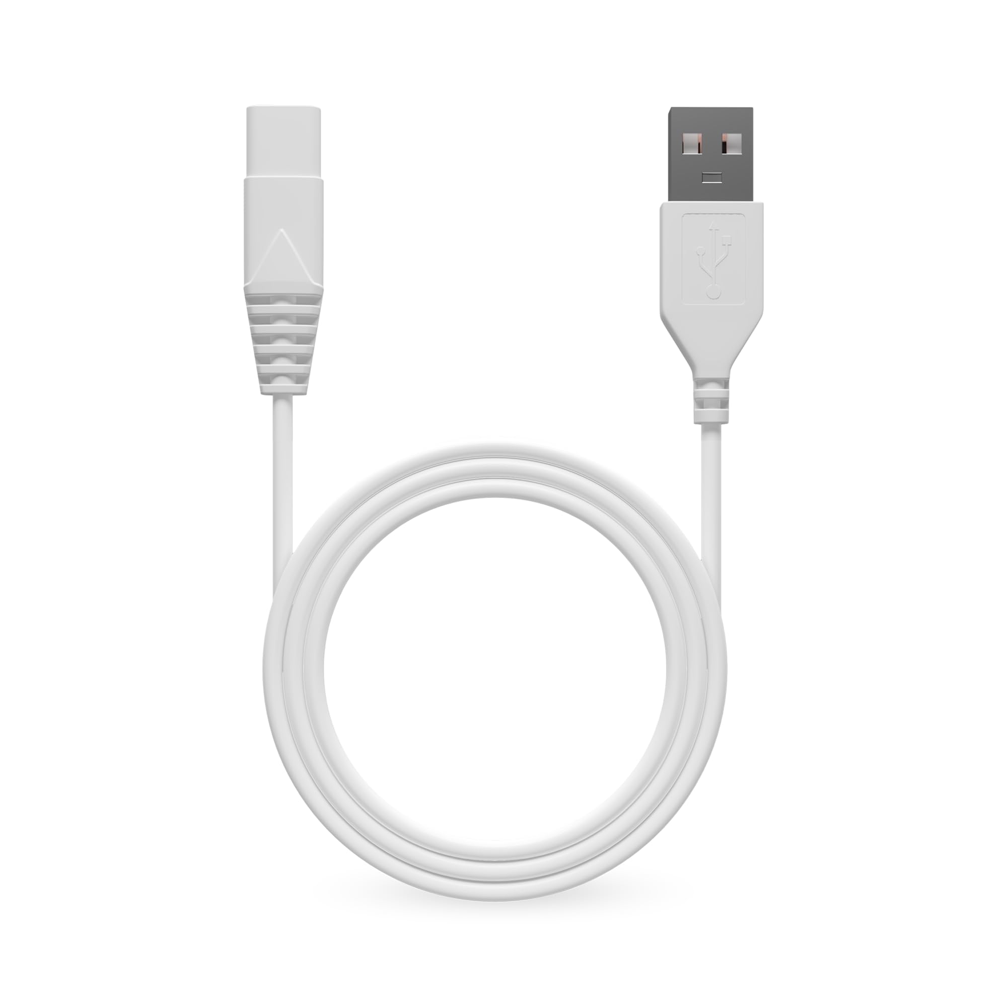 Freebird Replacement USB Charging Cable for Women's FlexSeries Shaver - White, Durable, Universal Compatibility